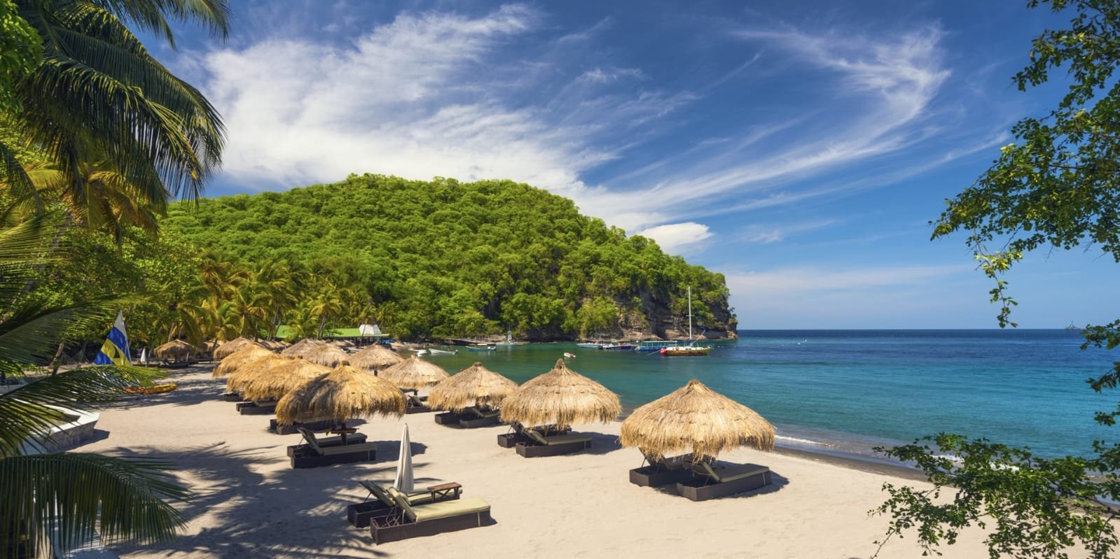 Saint Lucia Beautiful Landscape